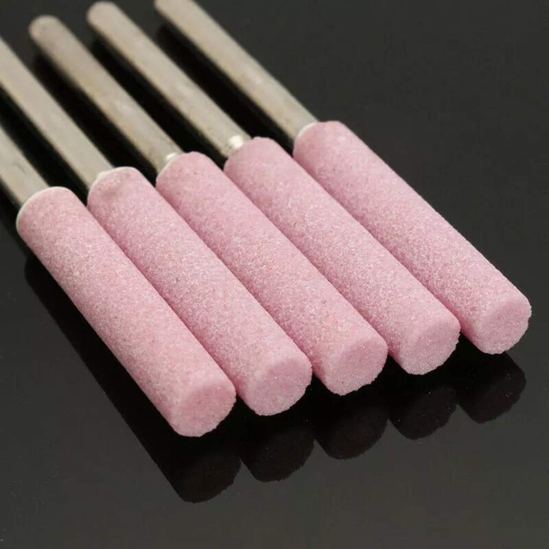 LEXIANG 10pcs Chainsaw Sharpener Grinding Stones 4.8mm 3/16 Sharpening Tool