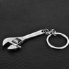 Tiny Adjustable Wrench, Mini Size Adjustable Spanner, Silver Nut Wrench