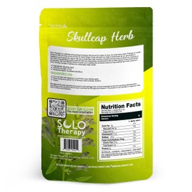 Skullcap Herb 28 Grams - Skullcap Tea - Skullcap Dried Herb- Scutellaria lateriflora Resealable Bag (Skullcap Herb)