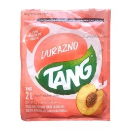 Tang 12-Pk TANG Durazno/Tang Peach Flavored Powdered drink mix 13g/.45oz