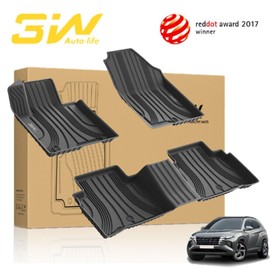 3W Floor Mats For 2022-2025 Hyundai Tucson (Not Fit Hybrid) Car Liner For Tucson