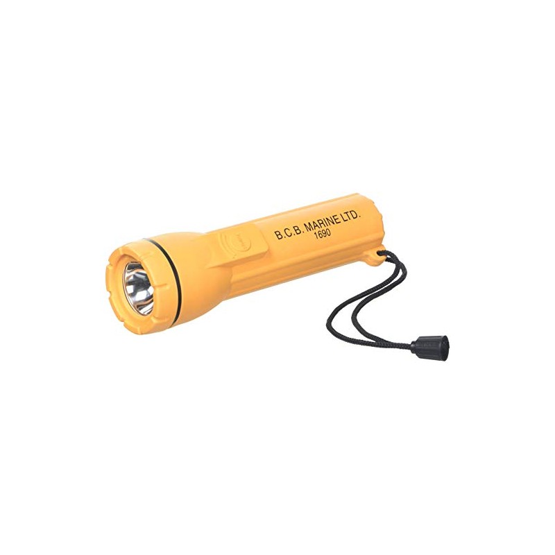 Bushcraft Fflam Signalling Torch - Yellow, 15.5 x 4.5 cm