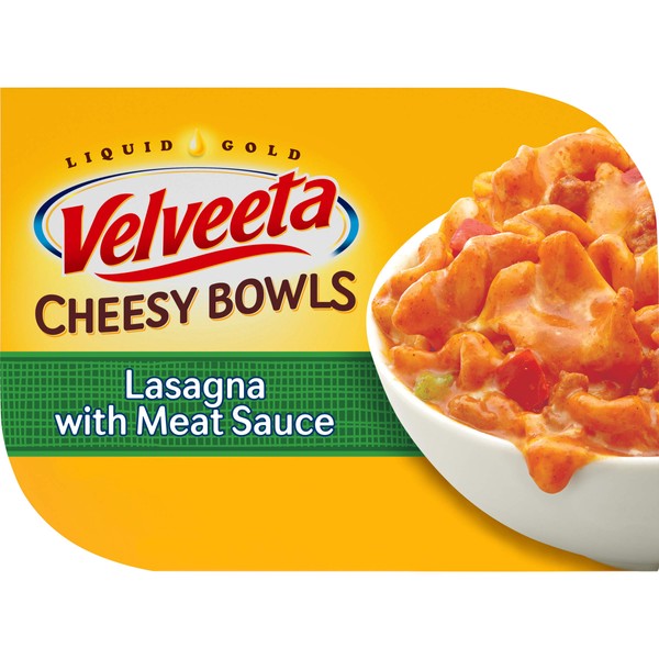 Velveeta Cheesy Bowls Lasagna with Meat Sauce, 9 oz