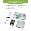 KeeKit Digital Kitchen Scale, 33lb Stainless Steel Food Scale with