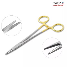 OROAX Portaagujas quirúrgico Mayo Hegar TC Pinza de carburo de tungsteno 16 cm Cirugía