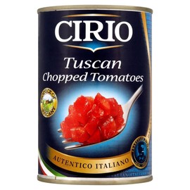 Cirio Tuscan Chopped Tomatoes (400g) - Pack of 6