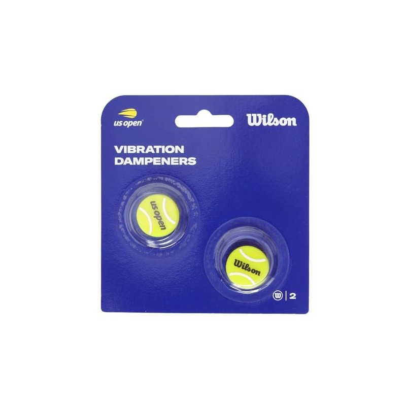 Wilson WR8444401001 Tennis Vibration Stopper, US Open All Dampeners, Pack
