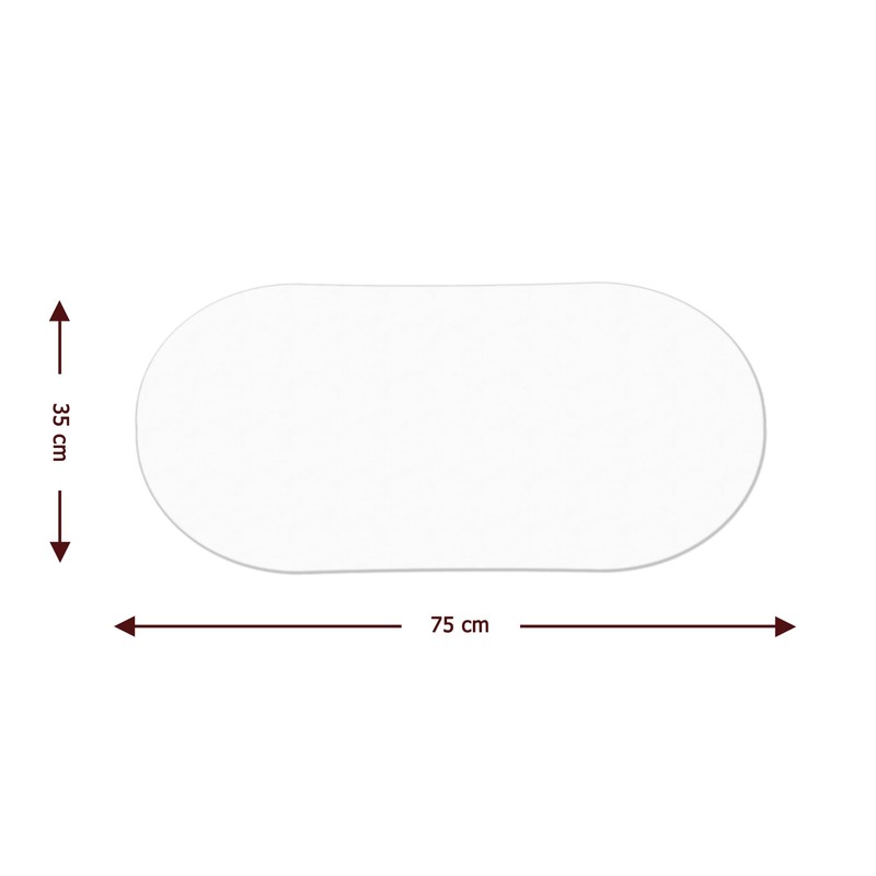 4 x Moses Basket Fitted Sheets (75 x 35 cm)