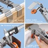 CXAOOT Upgrade Drawer Front Installation Clamps, Cabinets Installation Tools Cabinet