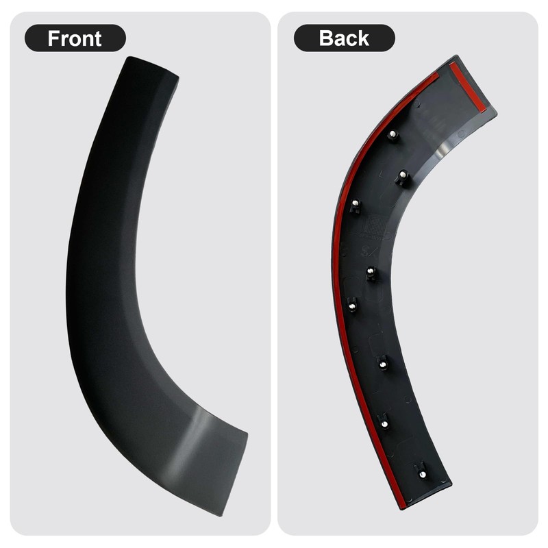 Copgge Front Door Fender Flare Molding Upper Front Wheel Arch