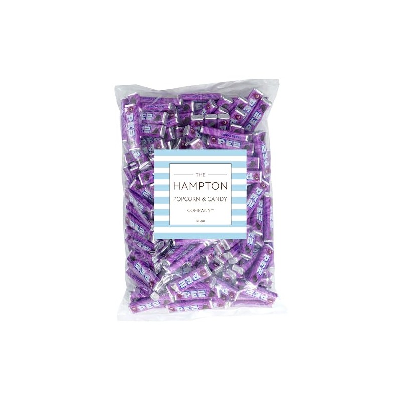Candy Refills, Grape Flavor, 4 Pound Bulk Bag (Approx. 160