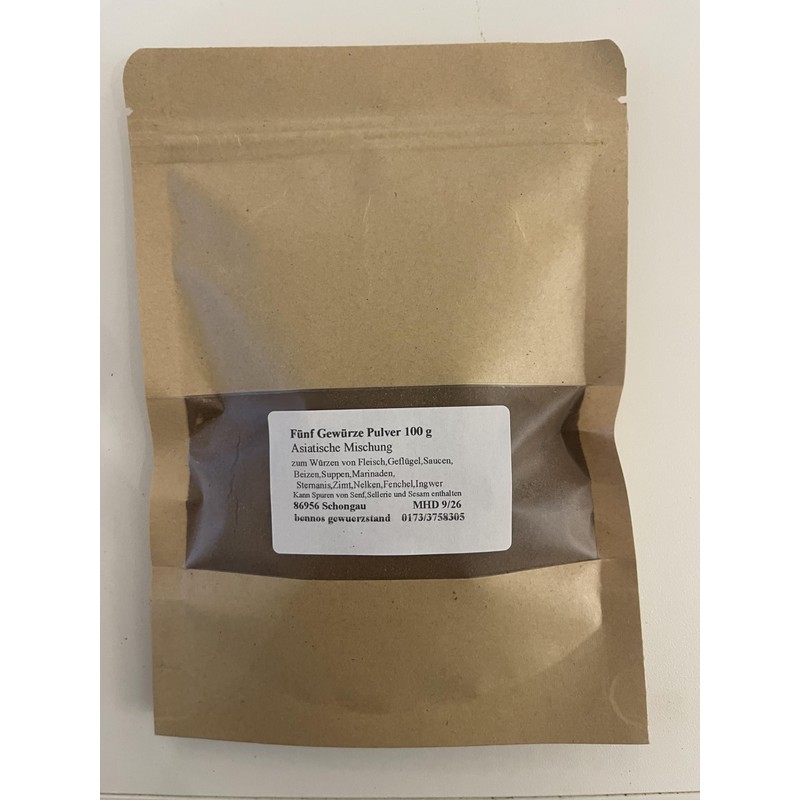 Five Spices Powder 100g Asian Mix