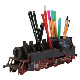 Werkhaus Steam Train Pen Box Black 325g