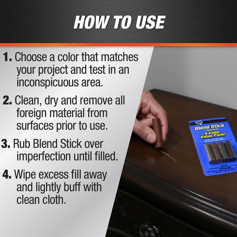 DAP Plastic Wood Blend Sticks 4-Pack, True Wood (7079804102)