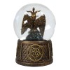 Occult Wicca Sabbatic Goat Baphomet Solve Et Coagula Glitter Water