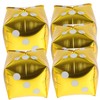 CAXUSD 5pcs Cube Foil Balloons Aluminum Dice Balloons for Theme