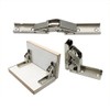 90-Degree Folding Door/Shelf Hinge, Hidden Bracket, Table Holder, Furniture Parts