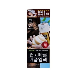 Mise-en-scène All New Easy and Quick Bubble Dyeing (6N Light Brown) / 미쟝센 올뉴 쉽고빠른거품염색 (6N밝은갈색)