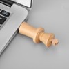 Wooden Chess Shape Data Storage USB 2.0 Flash Drive U