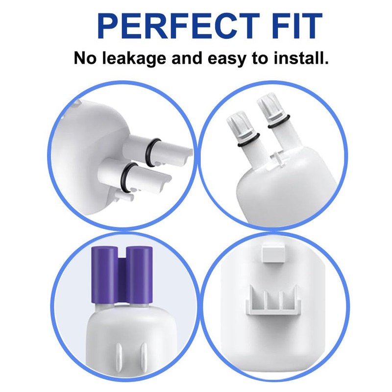Refrigerator Water Filter Compatible with Everydrop® Filter 1, EDR1RXD1, W10295370A,
