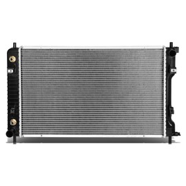 DNA Motoring CU13103 1-Row Aluminum Core Radiator Engine Cooling Compatible with 10-17 Chevy Equinox/GMC Terrain; 07-09 Suzuki XL7, 25952759 GM3010529, OEM-RA-13103