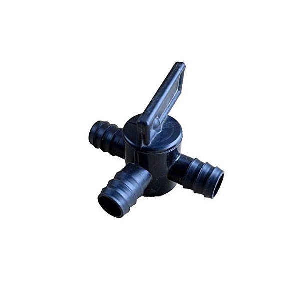 Pisces 25mm 3 Way Flow Tap for Pond or Garden