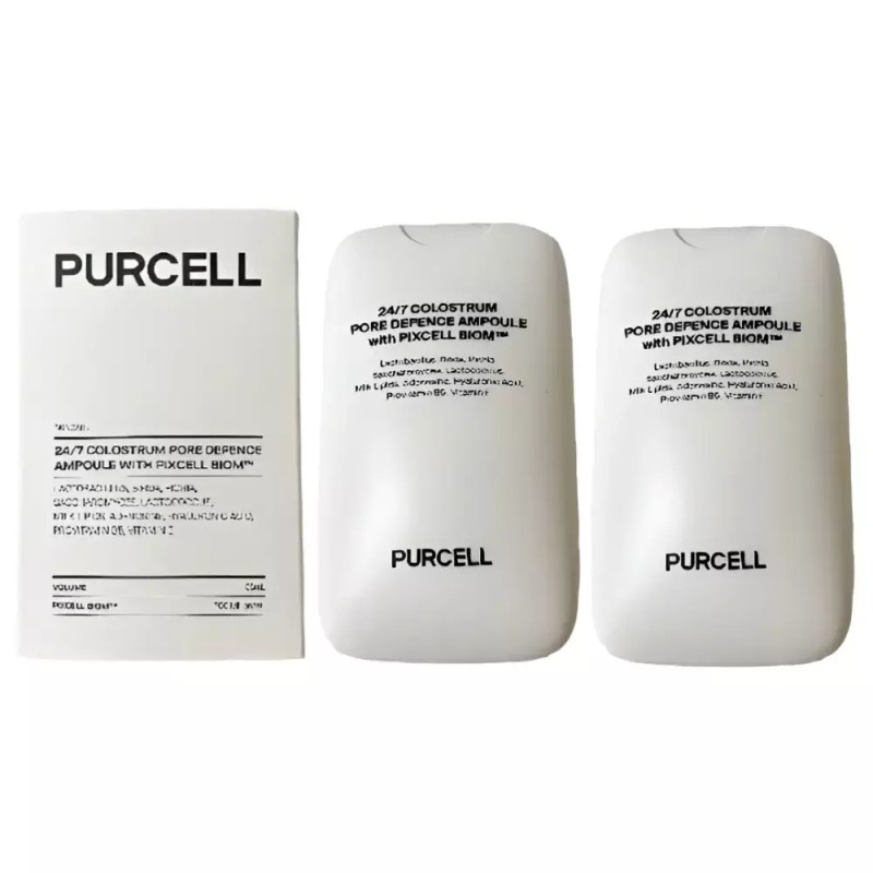 Purcell 퍼셀 미스트 앰플 픽서 초유 포어 디텐스 55ml 2박스