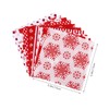 Gadpiparty 50pcs Christmas Themed Cotton Fabric Bundle for Crafting Patchwork