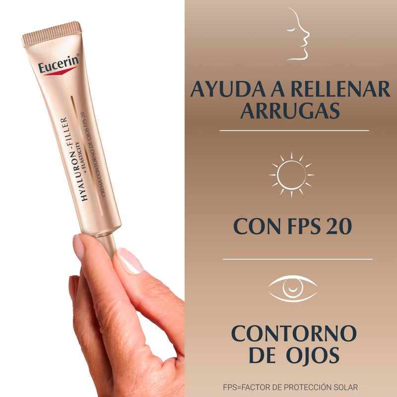 Eucerin Hyaluron Filler + Elasticity Ojos 15ml