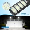 Solar Flood Lights Outdoor, 10000LM 6500K Motion Sensor Outdoor Lights
