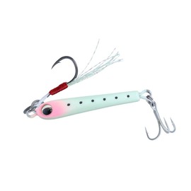 Daiwa Tsukishita Bijin Prizner, 0.2 oz (7 g), Luminous Pink Cyrus