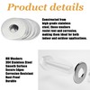 20-Pack M8 Flat Stainless Steel Washers – Precision Engineered for