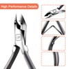 Cuticle Nippers Salon Grade for Manicurist Extremely Sharp Effortless Cuticle