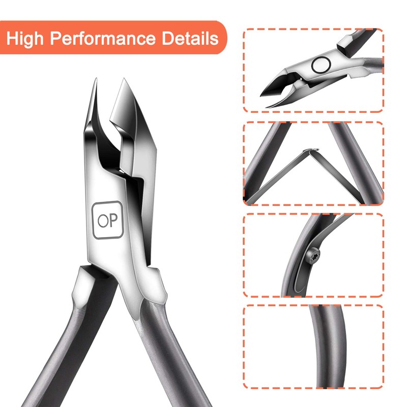 Cuticle Nippers Salon Grade for Manicurist Extremely Sharp Effortless Cuticle
