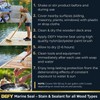 DEFY Marine Sealer - Semi-Transparent Waterproof Exterior Wood Stain, Marine