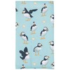 Samuel Lamont Puffins Cotton Tea Towel, Blue, 48.26 x 73.66