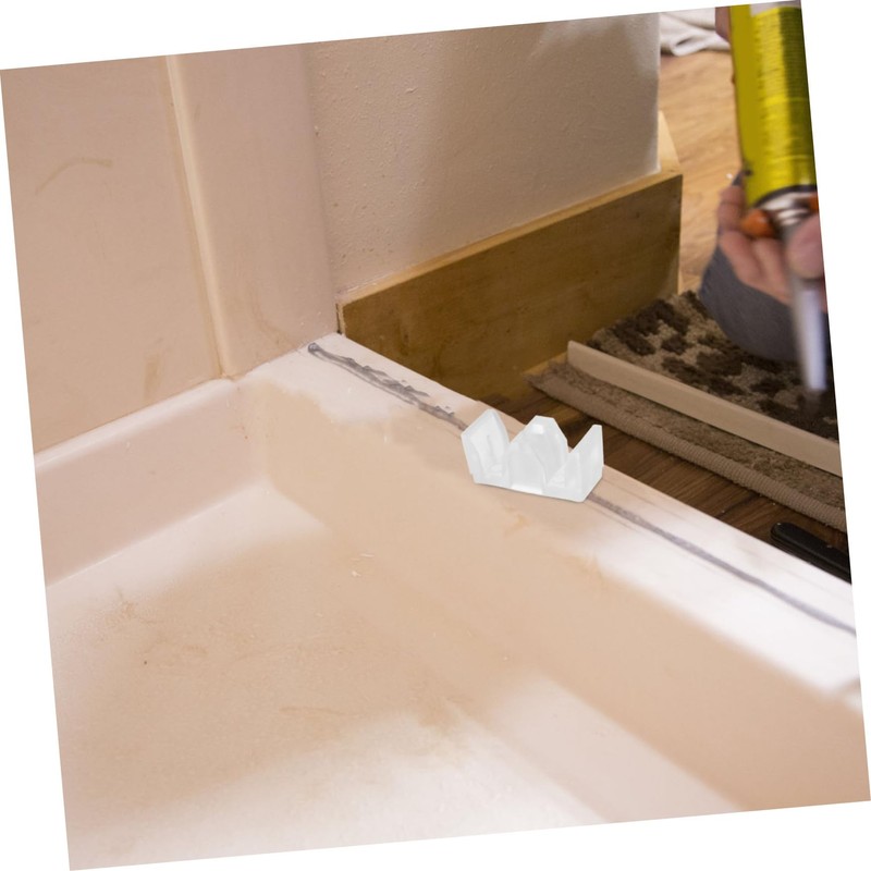 Operitacx 6pcs Collision Block Pads for Glass Shower Installation Stops