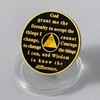 7 Year Sobriety Coin AA Chip, Phoenix Rebirth Recovery Token