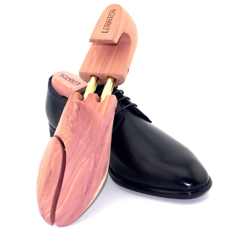 Luxinton Cedar Shoe Tree Boot Keeper for Men Luka 2-pack
