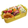 Skater PFLB6 Lunch Box, Fluffy Dome-Shaped Lid, Wonderful Time, 18.9