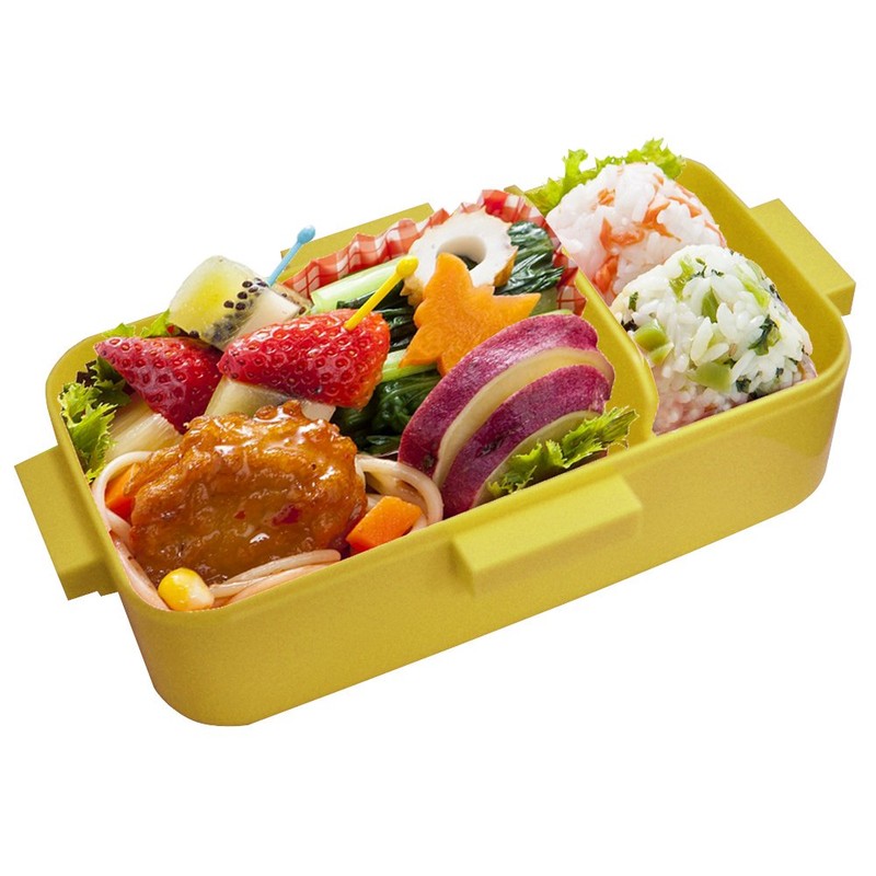 Skater PFLB6 Lunch Box, Fluffy Dome-Shaped Lid, Wonderful Time, 18.9