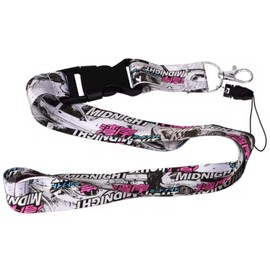 Pinstant Initial D Akagi RedSuns Manga Anime Detachable 20.3" Neck Lanyard Keychain Holder ID Badge Mobile Phone Pin Strap