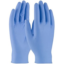 Ambi-dex Octane Disposable Nitrile Glove, Powder Free with Textured Grip 3 mil 63-230PF Blue S