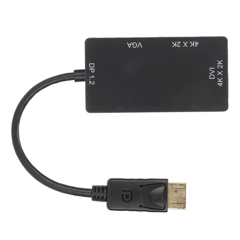 DisplayPort to VGA Video Adapter 3 in 1 Portable DP