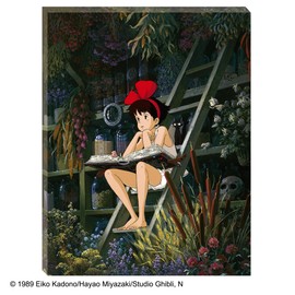 ENSKY ARTBOARD JIGSAW ATB-52 Kiki's Delivery Service Girl Time 9.3 x 12.1 x 0.8 inches (23.7 x 30.7 x 2.1 cm) Ghibli Art Board Jigsaw Puzzle 366 Pieces