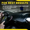 Meguiar's DA 5’’ Microfiber Cutting Disc, Microfiber Pads Compatible with