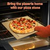 Arcedo Pizza Stone For Oven and Grill 13 Inch, Baking