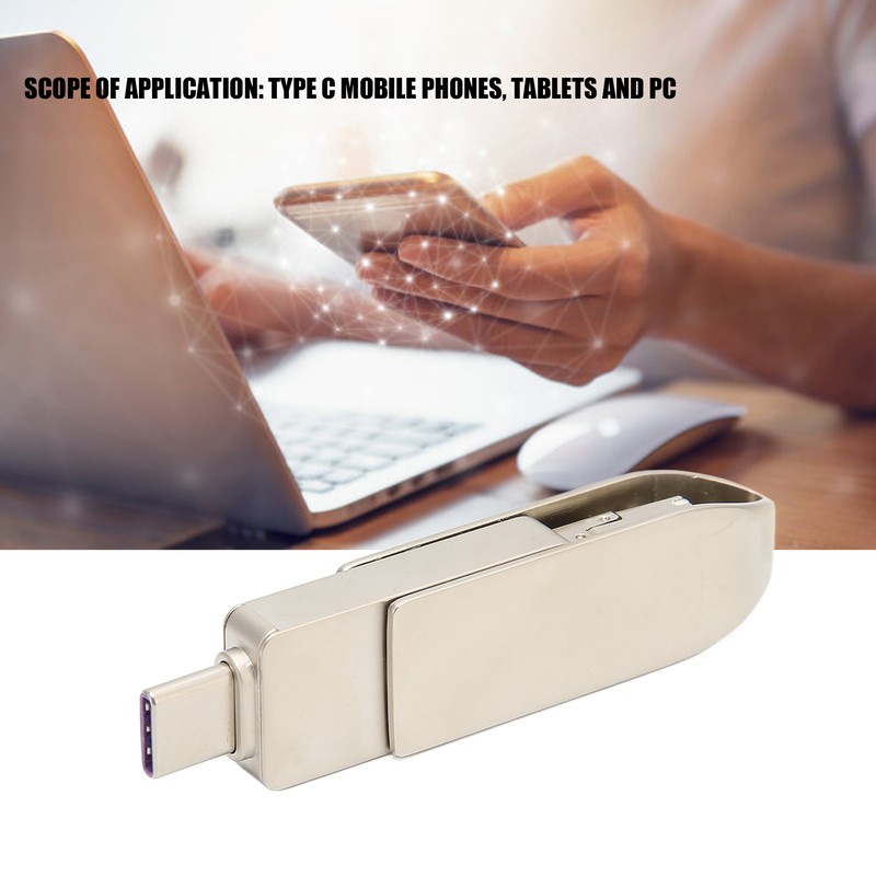 USB C Flash Drive USB Flash Drive 256GB OTG USB