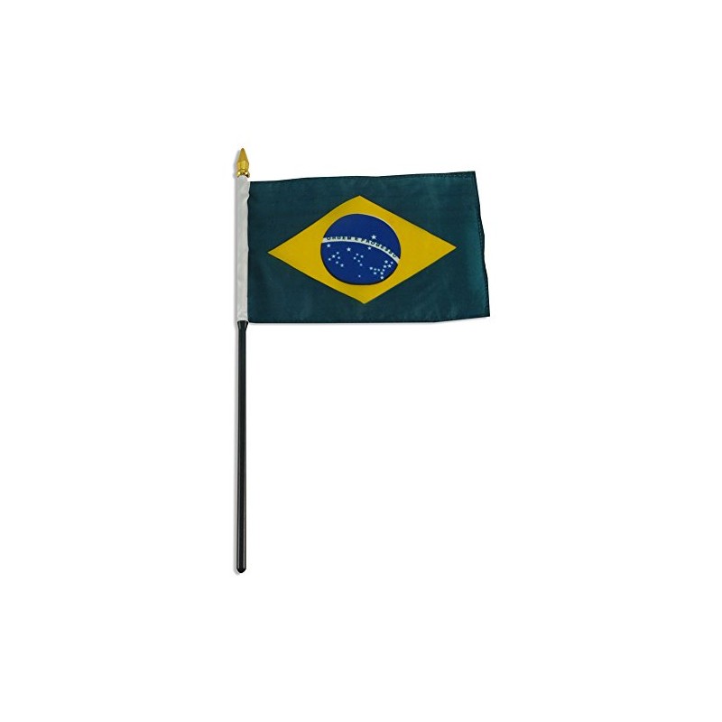 4x6 Inch Brazil Flag