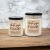 Scented Soy Candle (White Sage Lavender, 6 oz.)